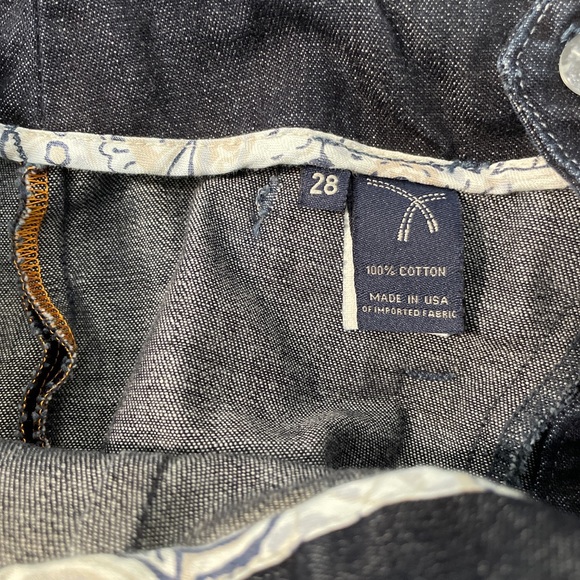 Tag+Jeans Size 28 Women Vintage Made In USA Distressed Boho - Picture 13 of 13